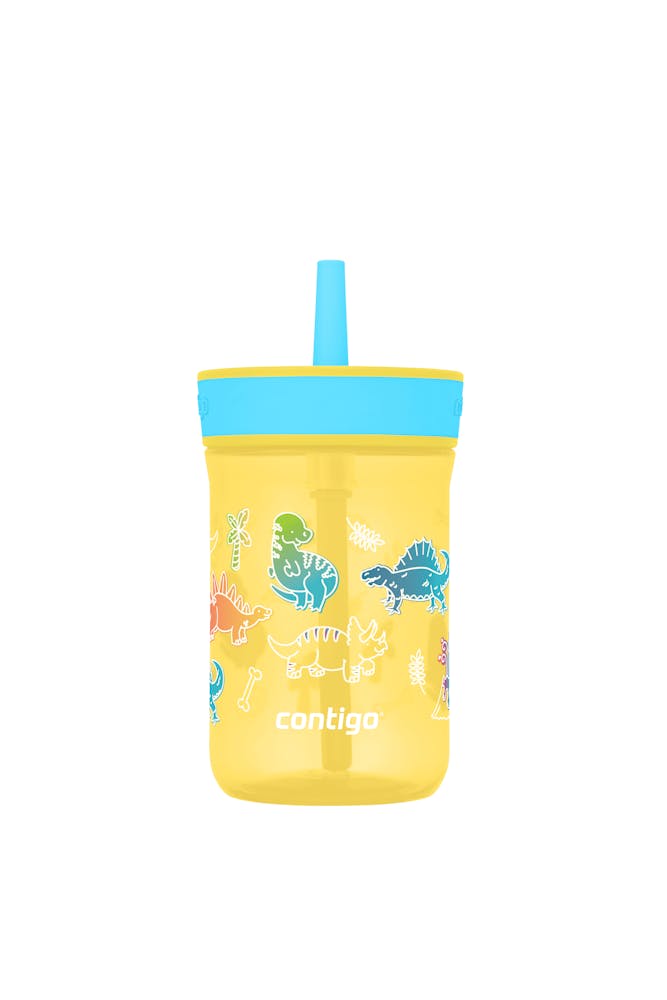Kids’ Leighton Straw Tumbler with Spill-Proof Leak-Proof Lid, 14oz R2