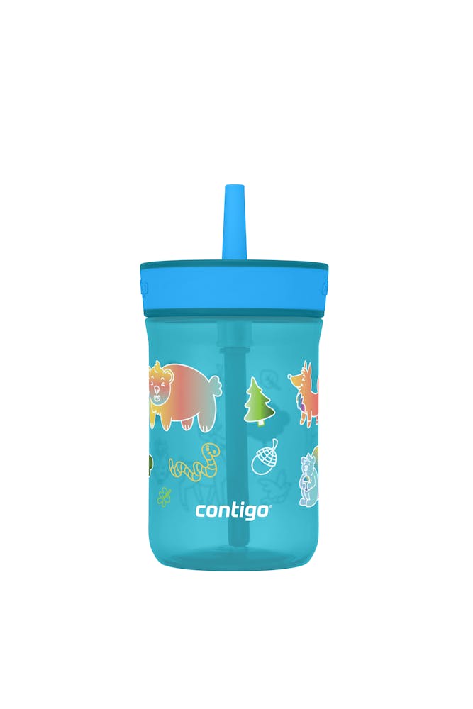 Kids’ Leighton Straw Tumbler with Spill-Proof Leak-Proof Lid, 14oz R2