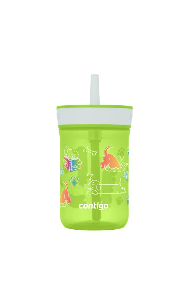 Kids’ Leighton Straw Tumbler with Spill-Proof Leak-Proof Lid, 14oz R2
